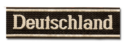 2nd Waffen-SS Deutschland Cuff Title