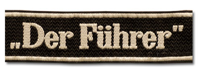 Waffen-SS Der Fuhrer Cuff Title - Click Image to Close