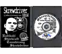 DVD34 - Skrewdriver Cottbus, Germany 10-03-1991