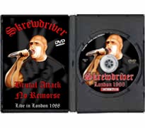 DVD116 - Skrewdriver Live in London 1988 - Click Image to Close