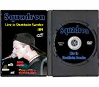 DVD12 - Squadron Live in Stockholm Sweden 1994 - Click Image to Close