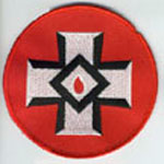 KKK Blood Drop Patch