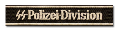 4th Waffen-SS Polizei Division Cuff Title - Click Image to Close