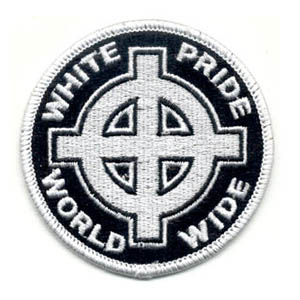 White Pride World Wide Patch - Click Image to Close